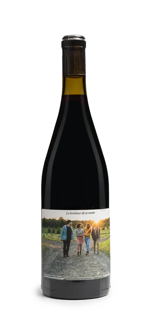 Vin rouge - Gamay - Le bonheur de se revoir