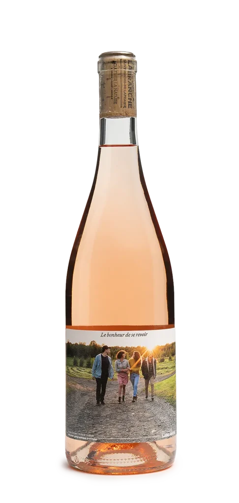 Vin rosé - Rosé Gamay - Le bonheur de se revoir