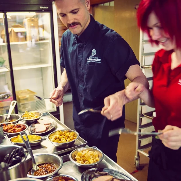 Repas cabane à sucre - Domaine Labranche